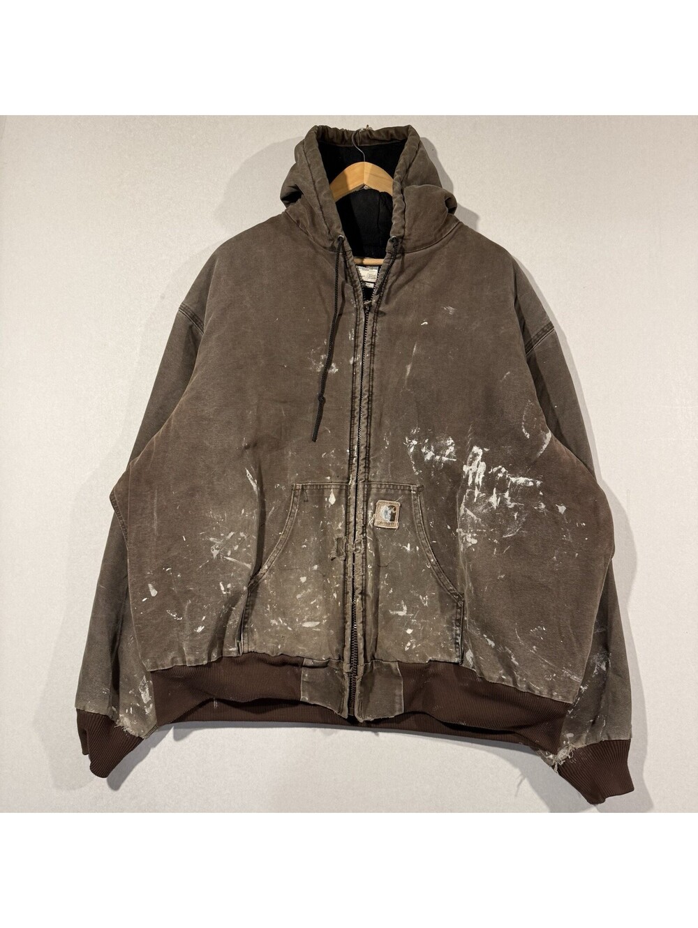 VTG 2001 Carhartt J68 CHT Chestnut Active Jacket Hooded 3XL Regular USA Men’s